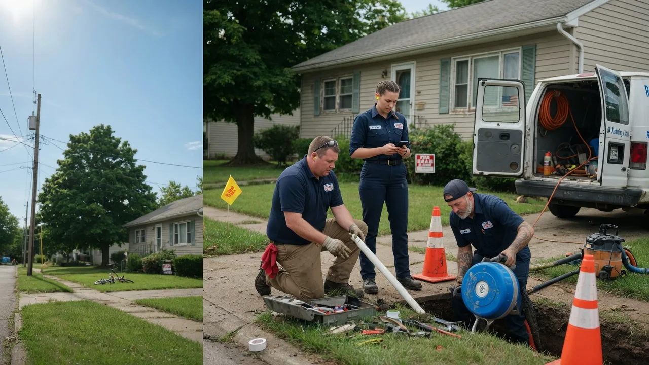 Sewer Line Repair in Tiskilwa, IL near me